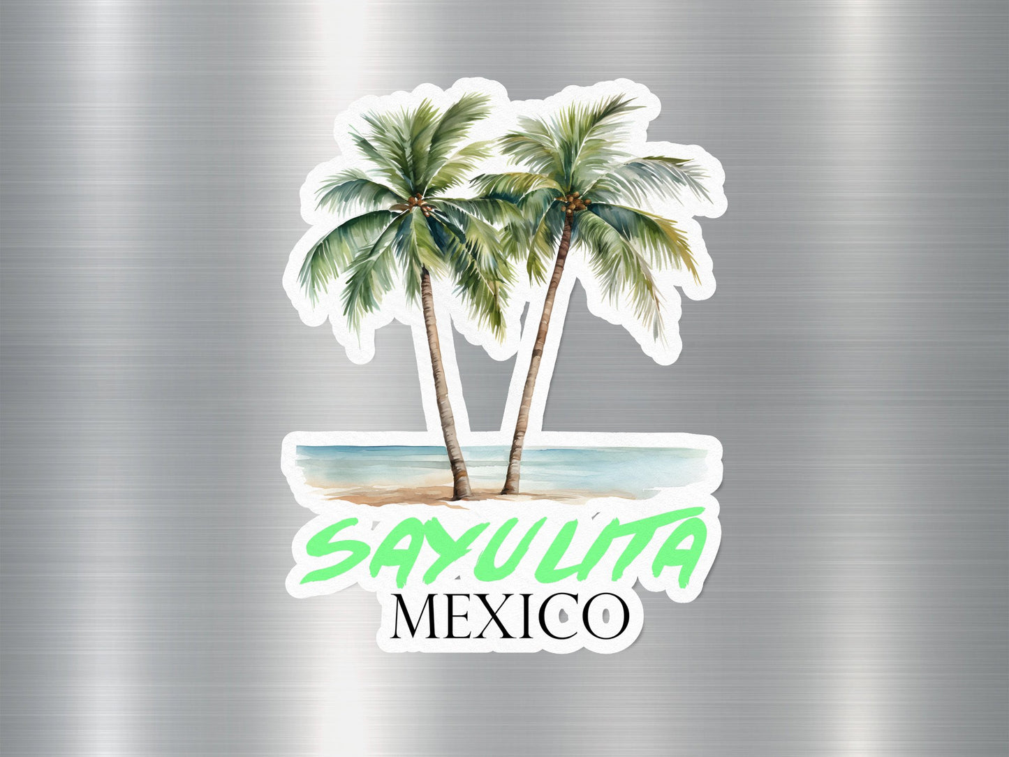 Wholesale Sayulita Mexico Palm Tree Sticker