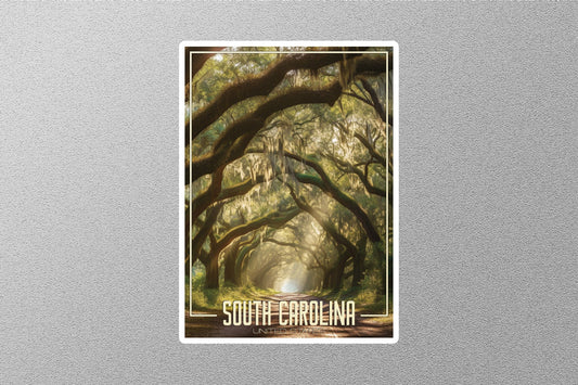 Dreamy South Carolina Travel Stickers