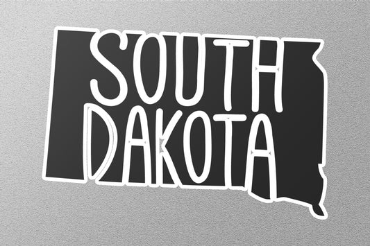 South Dakota 5 State Sticker