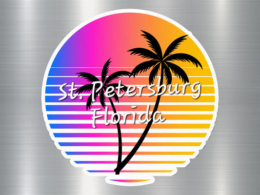 St Petersburg Florida Sticker