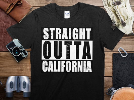 Straight Outta California T-Shirt, Straight Outta California State Shirt