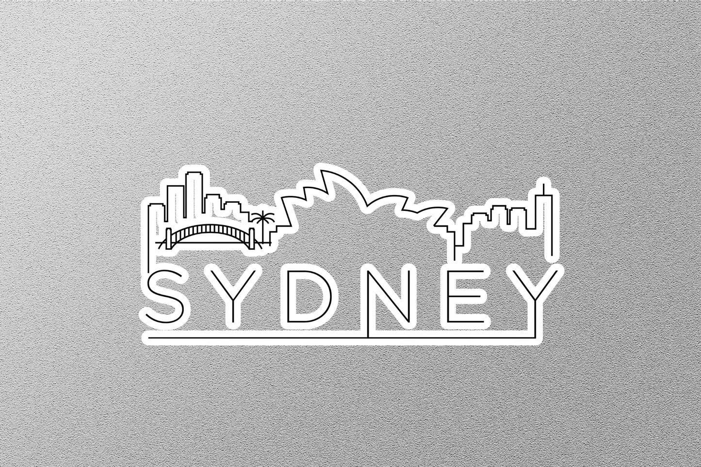 Sydney Skyline Sticker