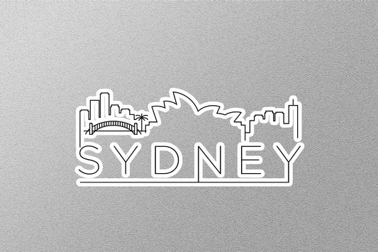 Sydney Skyline Sticker