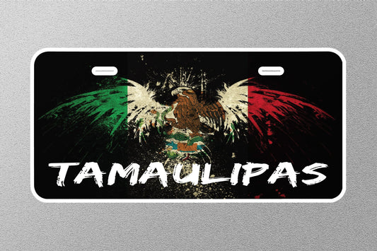 TAMAULIPAS Mexico Licence Plate Sticker