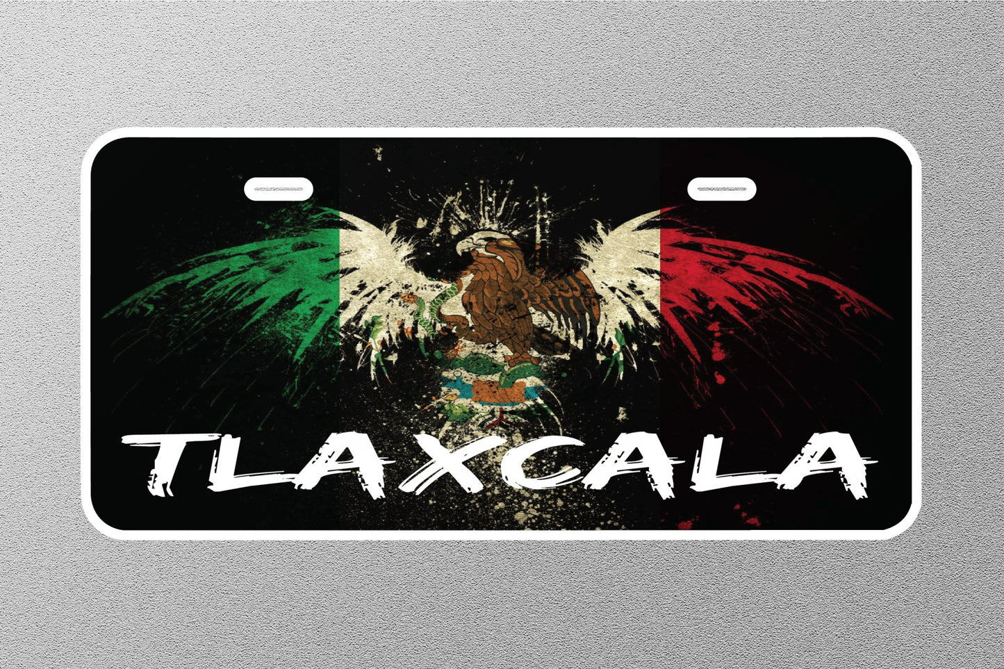 TLAXCALA Mexico Licence Plate Sticker