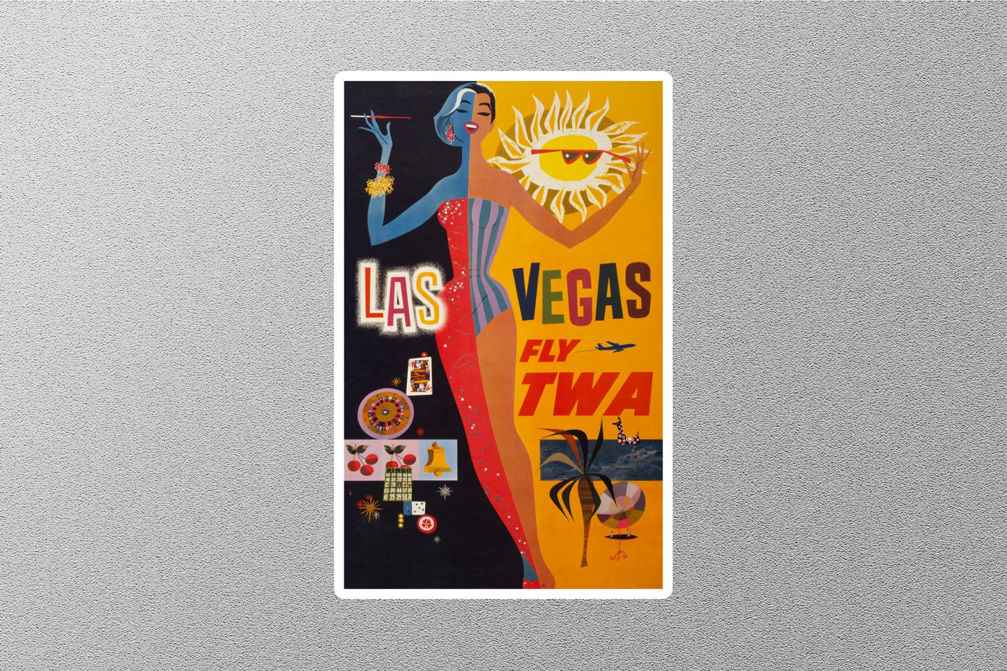 Wholesale Vintage Las Vegas Travel Stickers