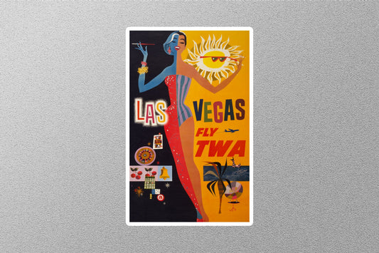 Wholesale Vintage Las Vegas Travel Stickers
