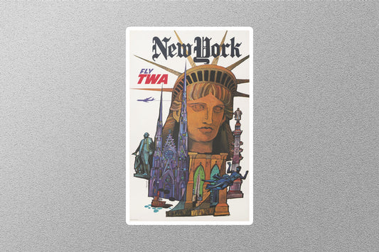 Wholesale Vintage New York Travel Stickers