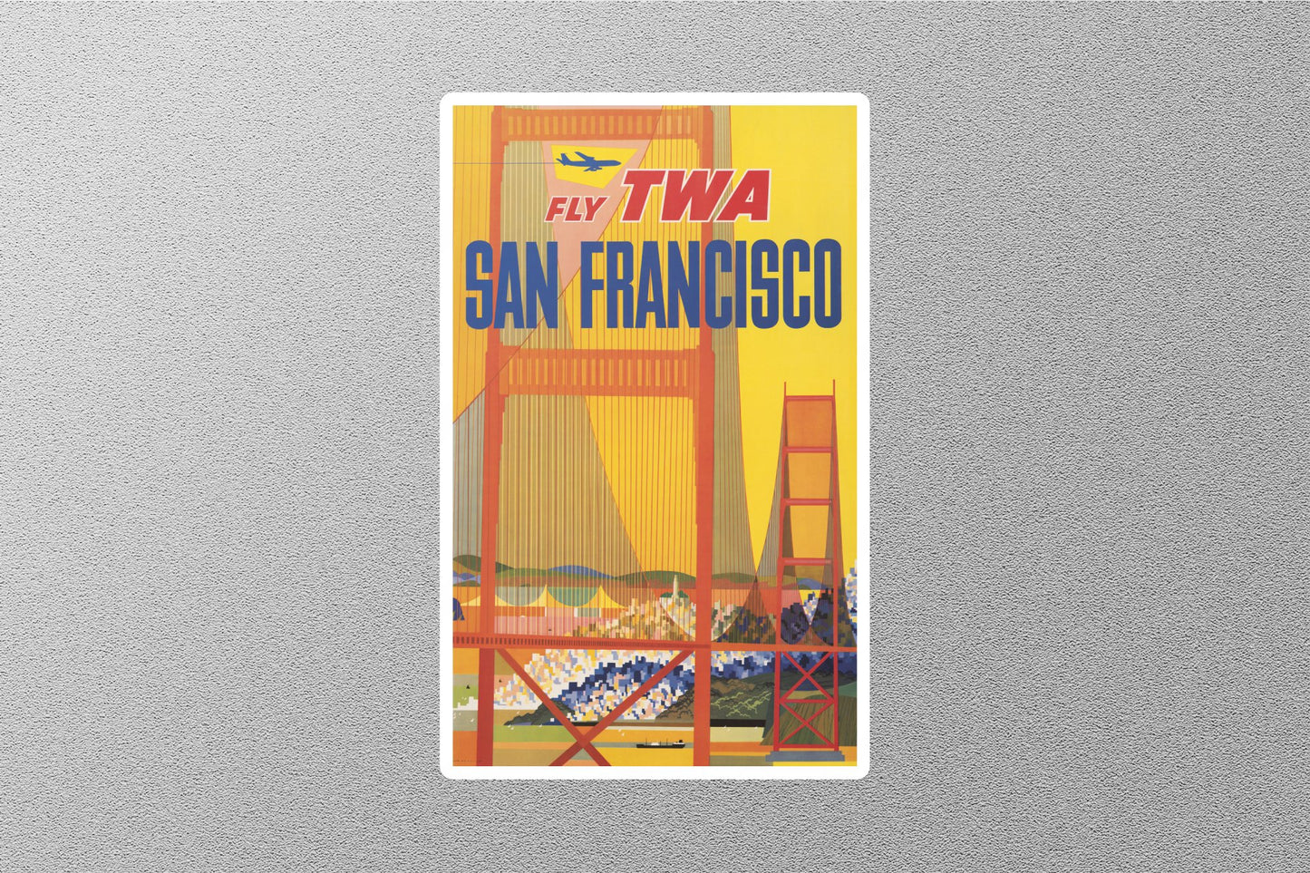 Wholesale Vintage San Francisco Travel Stickers