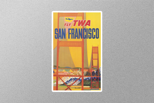 Wholesale Vintage San Francisco Travel Stickers