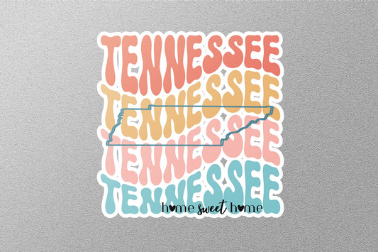 Retro Tennessee Sticker