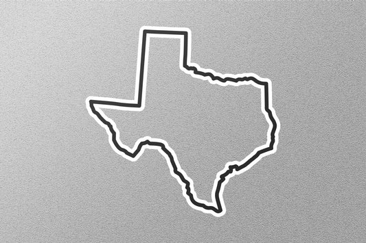 Texas 6 State Sticker