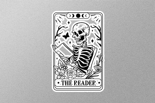 The Reader Tarot Funny Tarot Sticker