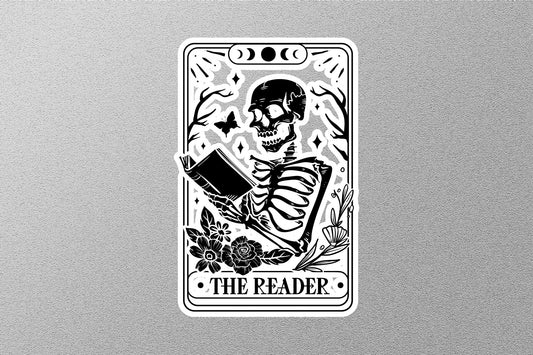 The Reader Tarot Funny Tarot Sticker