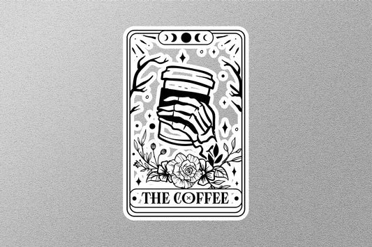The coffee Funny Tarot Sticker