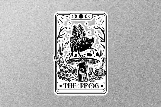 The Frog Neg Funny Tarot Sticker