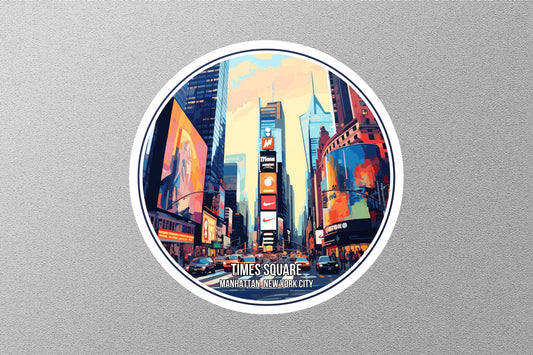 Times Square Sticker