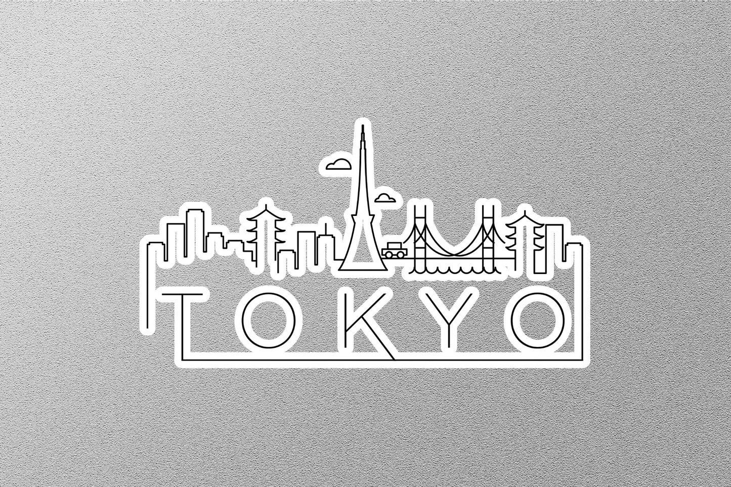 Tokyo Skyline Sticker