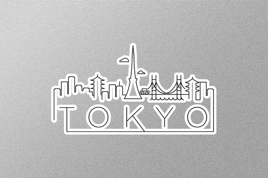 Tokyo Skyline Sticker
