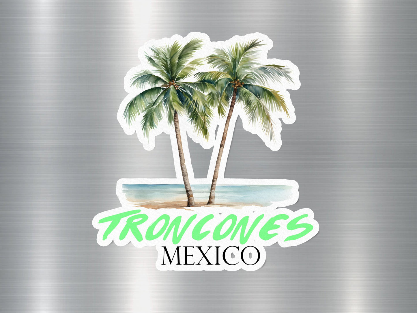 Wholesale Troncones Mexico Palm Tree Sticker
