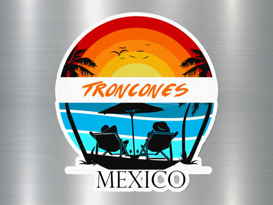 Troncones Mexico Sunset Sticker