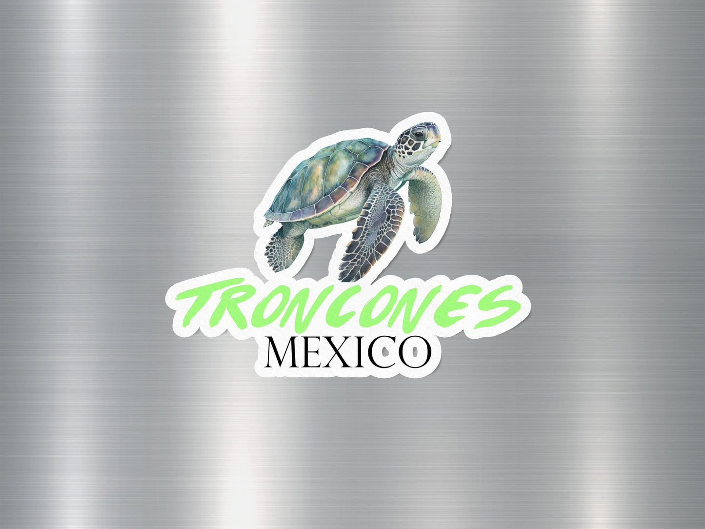 Troncones Mexico Turtle Sticker