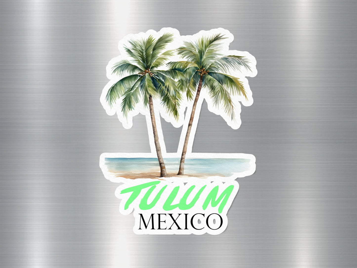 Wholesale Tulum Mexico Palm Tree Sticker