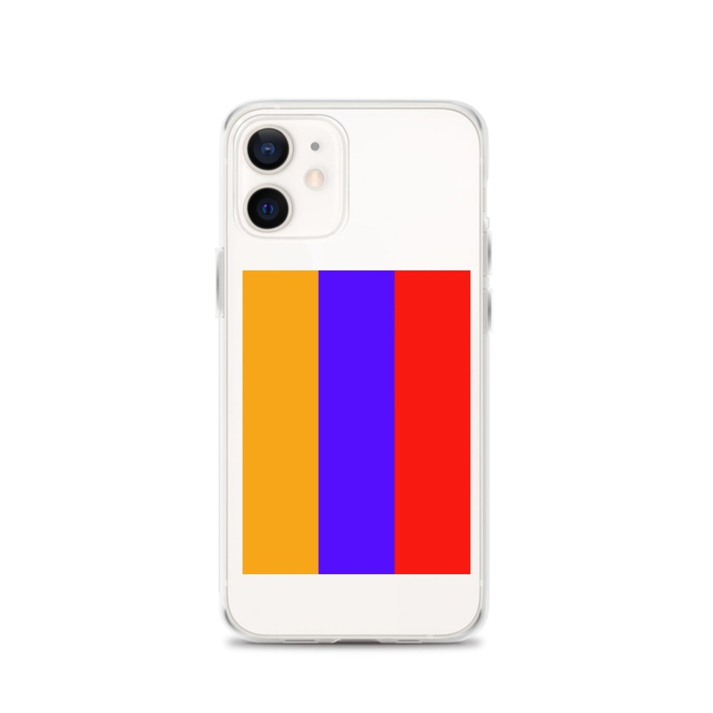 Armenia Flag iPhone Case, Clear Armenia Flag iPhone Case