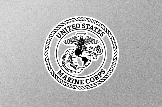United State of America Marine Corps Sticker