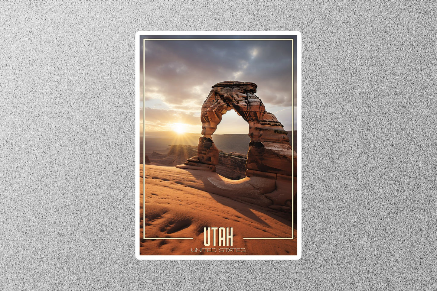 Dreamy Utah Travel Stickers