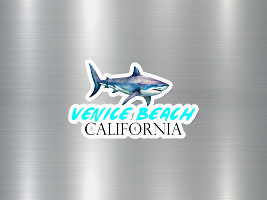 Venice Beach California Shark Sticker