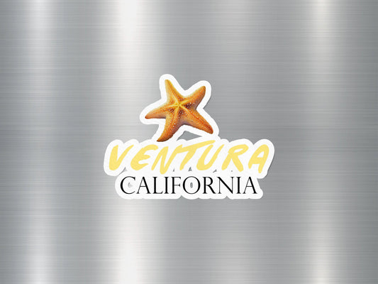 Ventura California Starfish Sticker