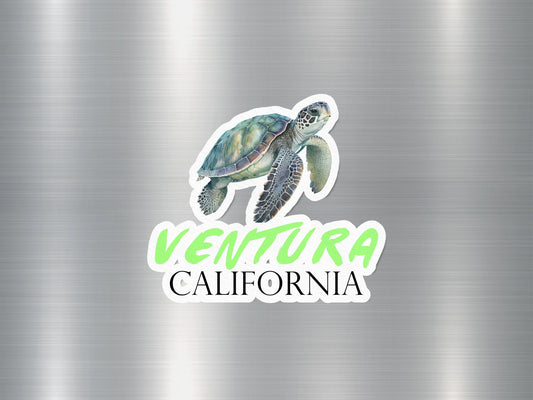 Ventura California Turtle Sticker