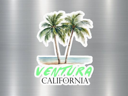 Ventura California Palm Tree Sticker