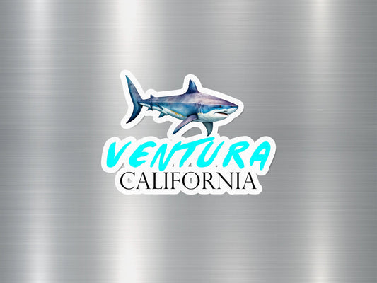 Ventura California Shark Sticker