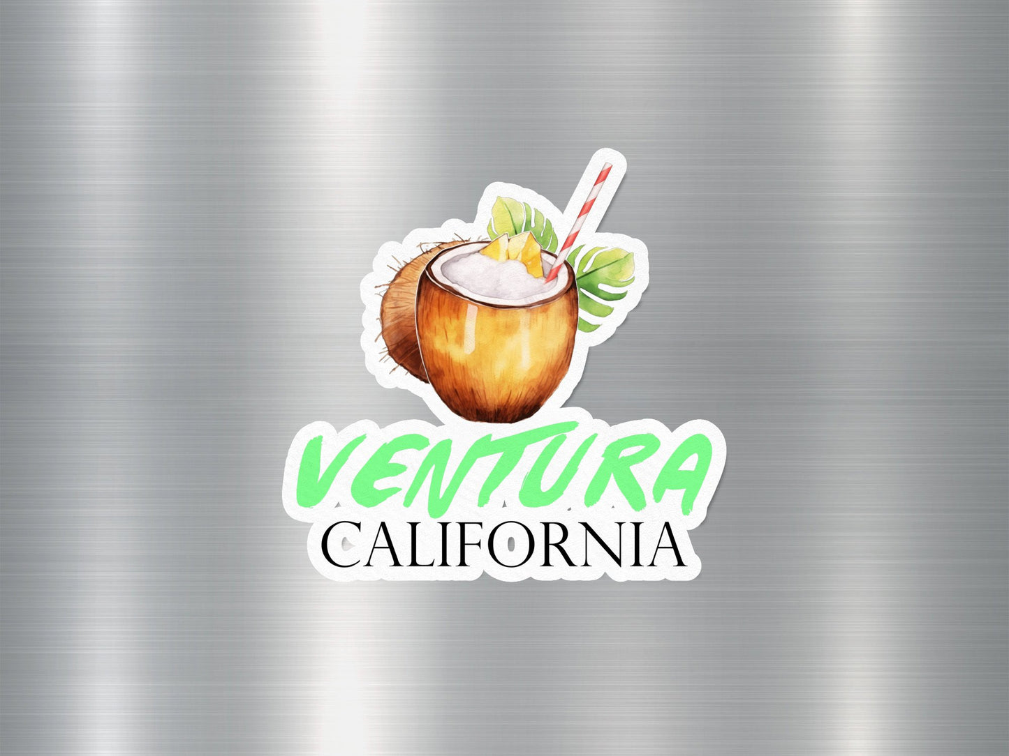 Wholesale Ventura California Coconut Sticker
