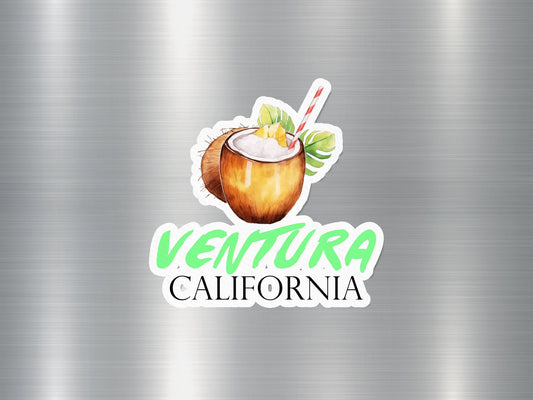Wholesale Ventura California Coconut Sticker