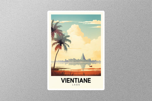Wholesale Vientiane Travel Sticker