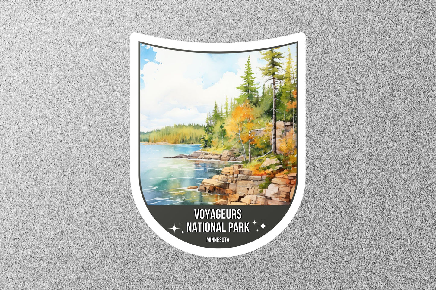 Voyageurs National Park Sticker