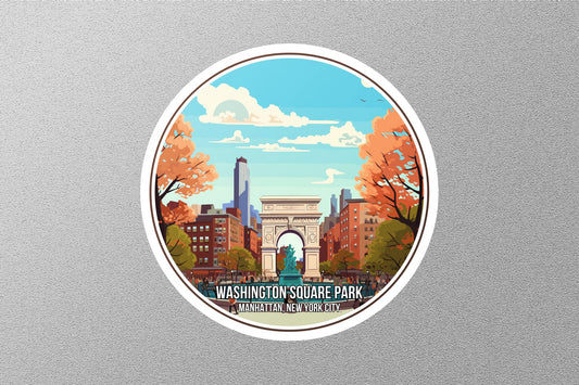 Washington Square Park Sticker