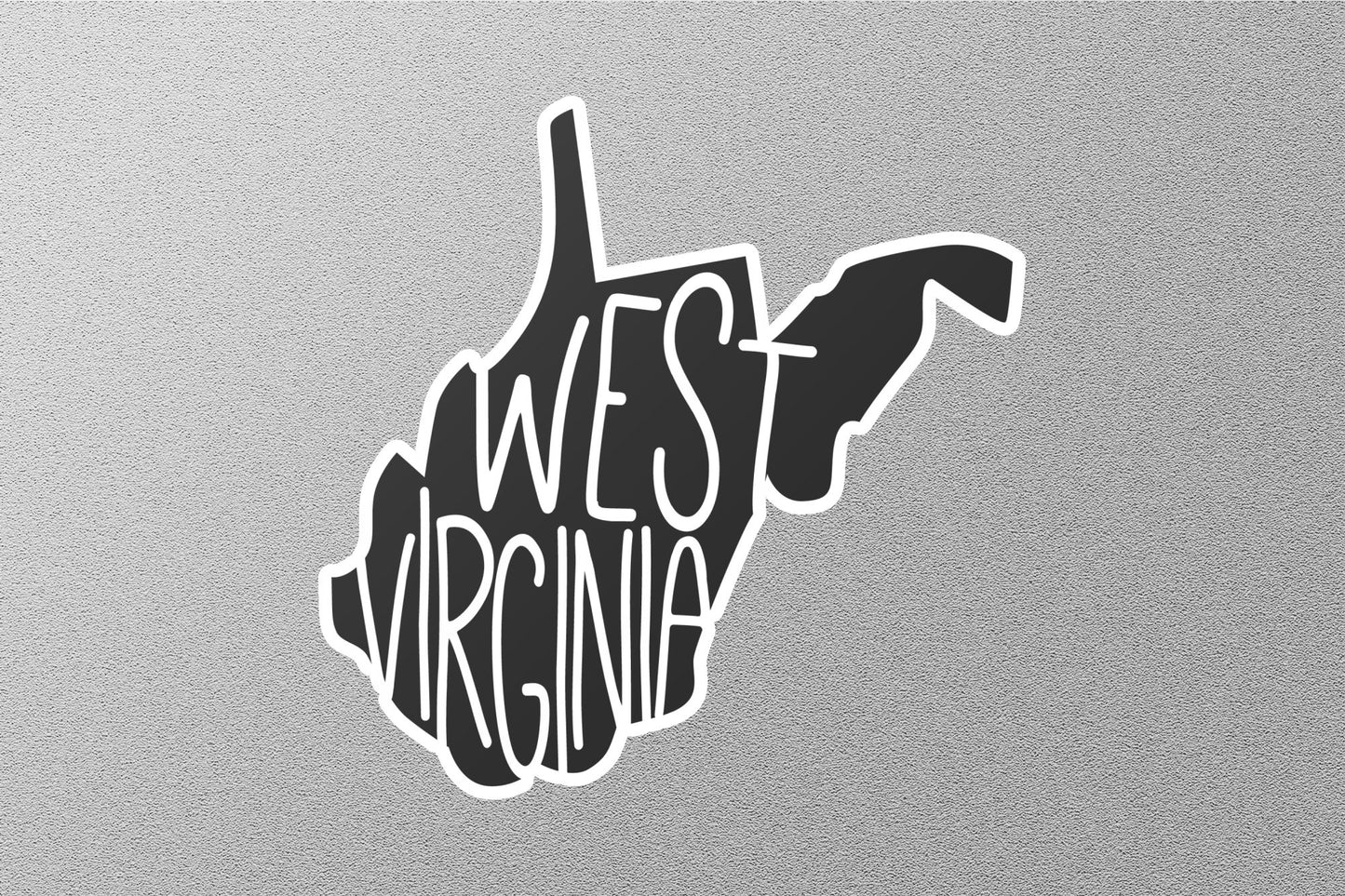 West Virginia 3 State Sticker