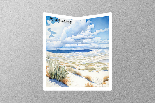 White Sands 1 National Park Sticker