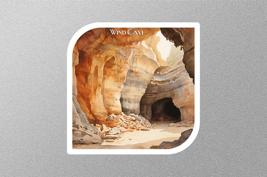 Wind Cave 1 National Park Sticker