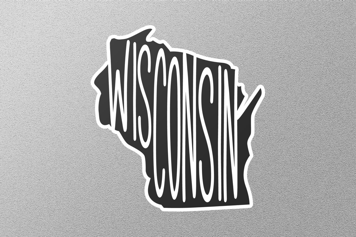 Wisconsin 4 State Sticker