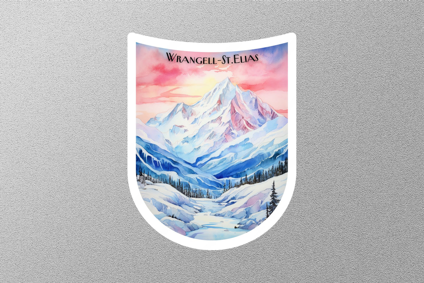 Wrangell 1 National Park Sticker