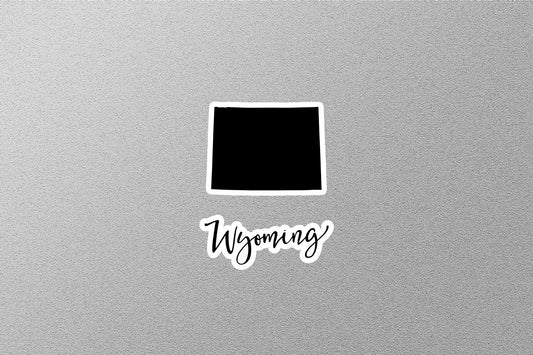 Wyoming 1 State Sticker