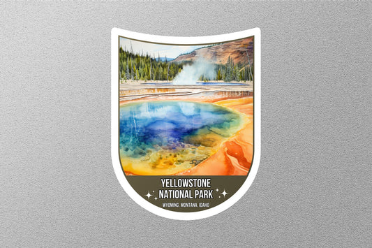 Yellowstone National Park Sticker