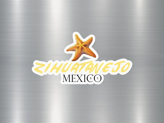 Zihuatanejo Mexico Starfish Sticker