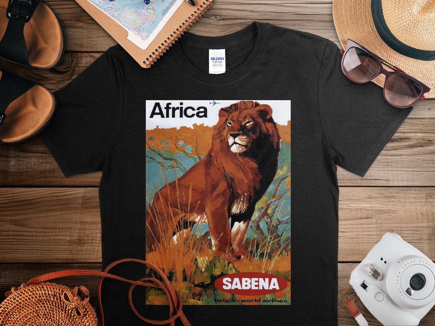 Vintage Africa T-Shirt, Africa Travel Shirt