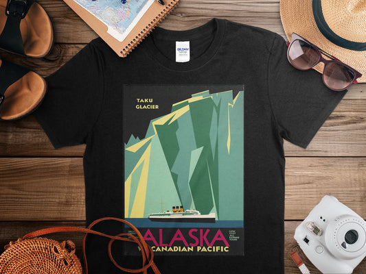 Vintage Alaska T-Shirt, Alaska Travel Shirt